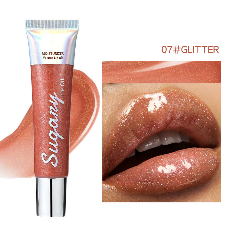 🔥BUY 1 GET 1 FREE🔥Crystal Sparkle Lip Gloss with Hydrating Shine