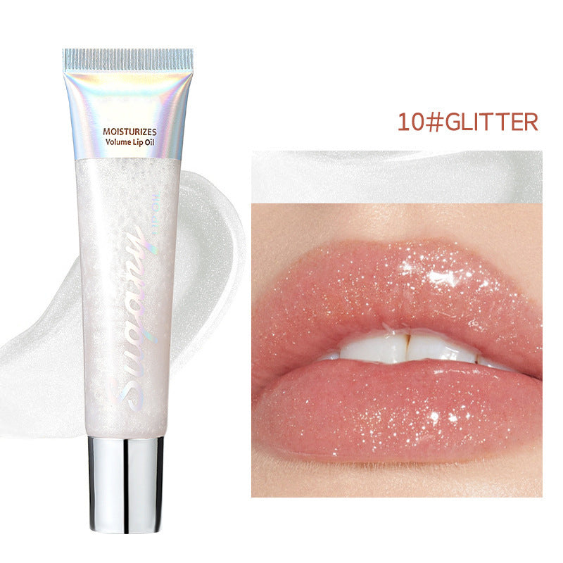 🔥BUY 1 GET 1 FREE🔥Crystal Sparkle Lip Gloss with Hydrating Shine