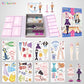 Dress Up Instantly! No-Screen Magnetic Princess Doll Set