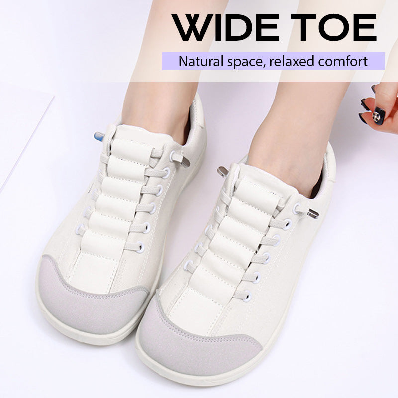 💎 50% OFF! 💎 Women's Wide Toe Casual Sneakers – Lightweight, All-Day Comfort & Slip-Resistant Flat Sole 👟☁️