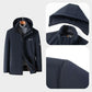 ❄️Winter Promotion 50%💕Best Gift - Men’s Padded Thermal Plush Parka Jacket with Removable Hood