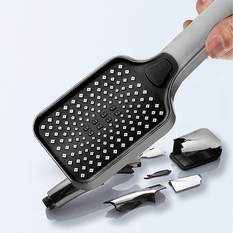 Boost Shower Power Instantly! No-Clog 4-Mode Silicone Spray Head