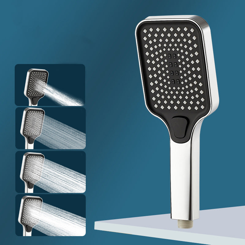 Boost Shower Power Instantly! No-Clog 4-Mode Silicone Spray Head