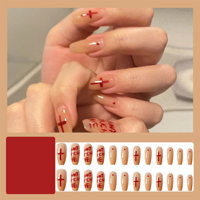 Halloween Style Press On Nails