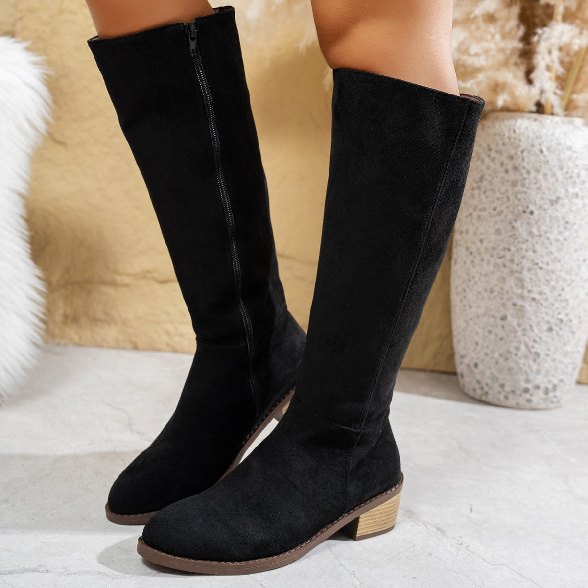 👢Best-selling hit-Women's Fashion Knee-High Boots-✈️Free Shipping🚢