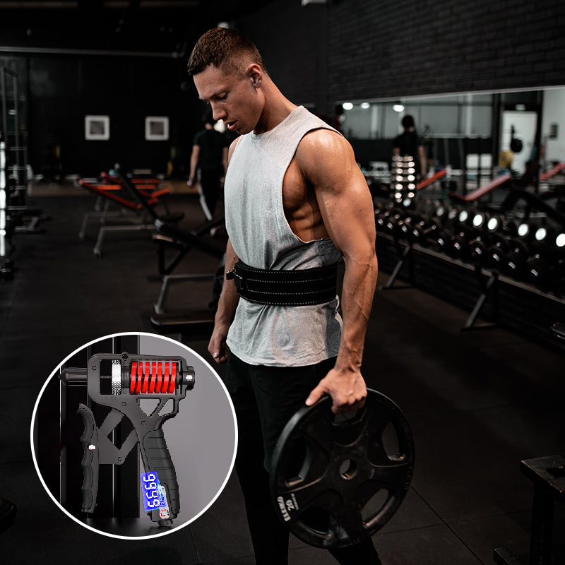 Grip Stronger Instantly! No-Slip 165KG Adjustable Hand Trainer