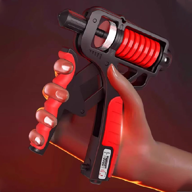 Grip Stronger Instantly! No-Slip 165KG Adjustable Hand Trainer