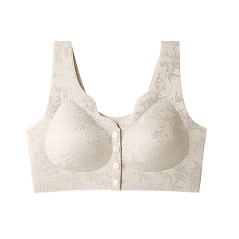 🏆Comfort Front-Clasp & Wire-Free Seamless Bra