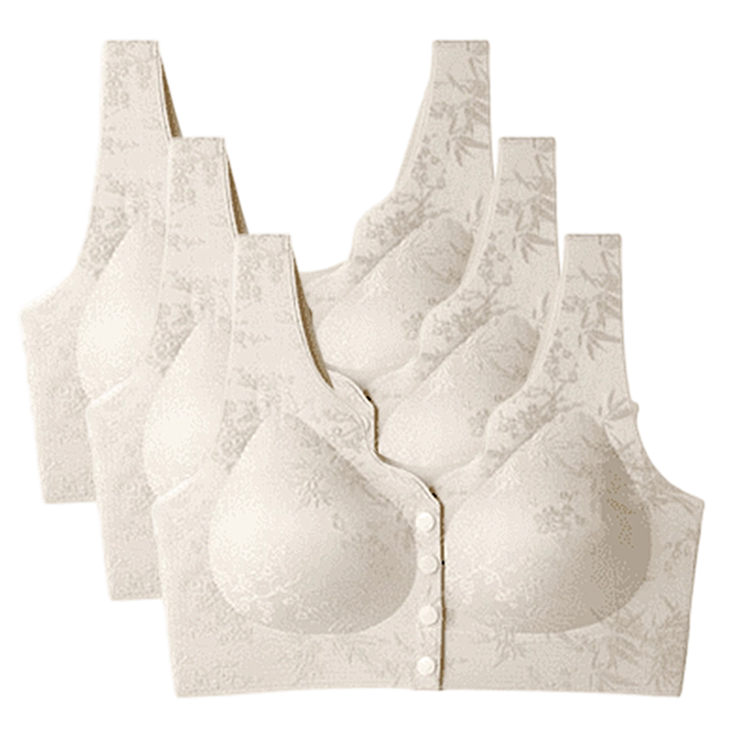 🏆Comfort Front-Clasp & Wire-Free Seamless Bra