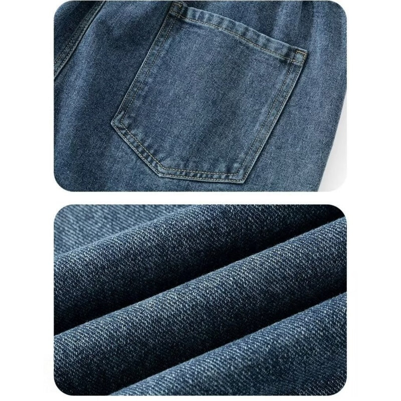 🔥HOT SALE 50%OFF🔥Men's Casual Loose Fit Wide Leg Jeans