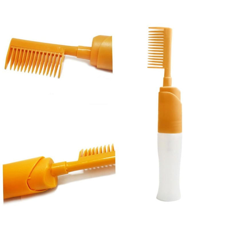 Multi-Function Hair Conditioner/Hair Dye Applicator Comb Bottle