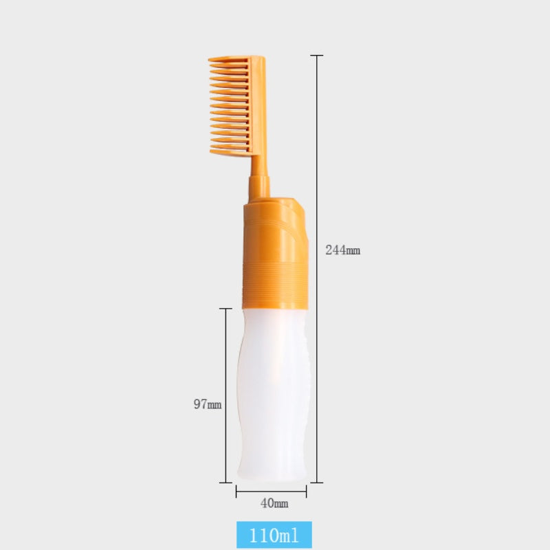 Multi-Function Hair Conditioner/Hair Dye Applicator Comb Bottle