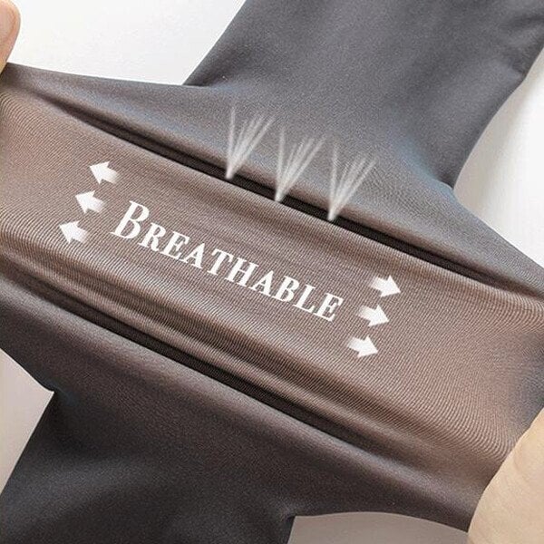 🔥Flash Sale 49% OFF!!⚡20K+ SOLD! 🏆Flawless Legs Fake Translucent Warm Plush Lined Elastic Tights