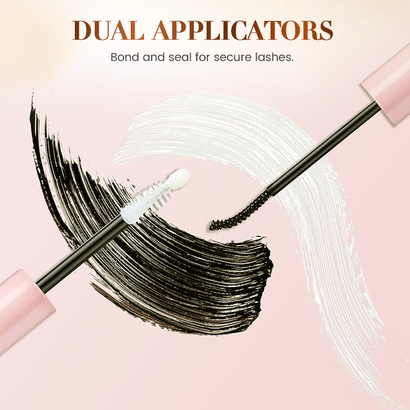 Quick-Dry Lash Adhesive with Dual Applicators