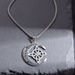 🌙HOT SALE! 🔥 Celtic Moon Pendant Necklace - Stainless Steel & Adjustable Chain, Perfect Unisex Gift for Any Occasion ✨