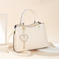 🔥Elegant Women's Tote Bag With Shining Heart Charm