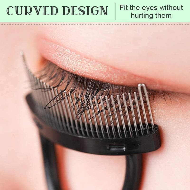 Separate Lashes Instantly! No-Clump Stainless Steel Eyelash Comb