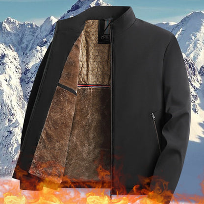 💥LAST DAY SALE 50% OFF⏰50K+ SOLD! ✨Men's Warm Stand Collar Full Zip Work Jacket