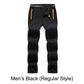 🍂Windproof Waterproof Warm Elastic Waist Hiking Pants🔥Waterproof and insulated