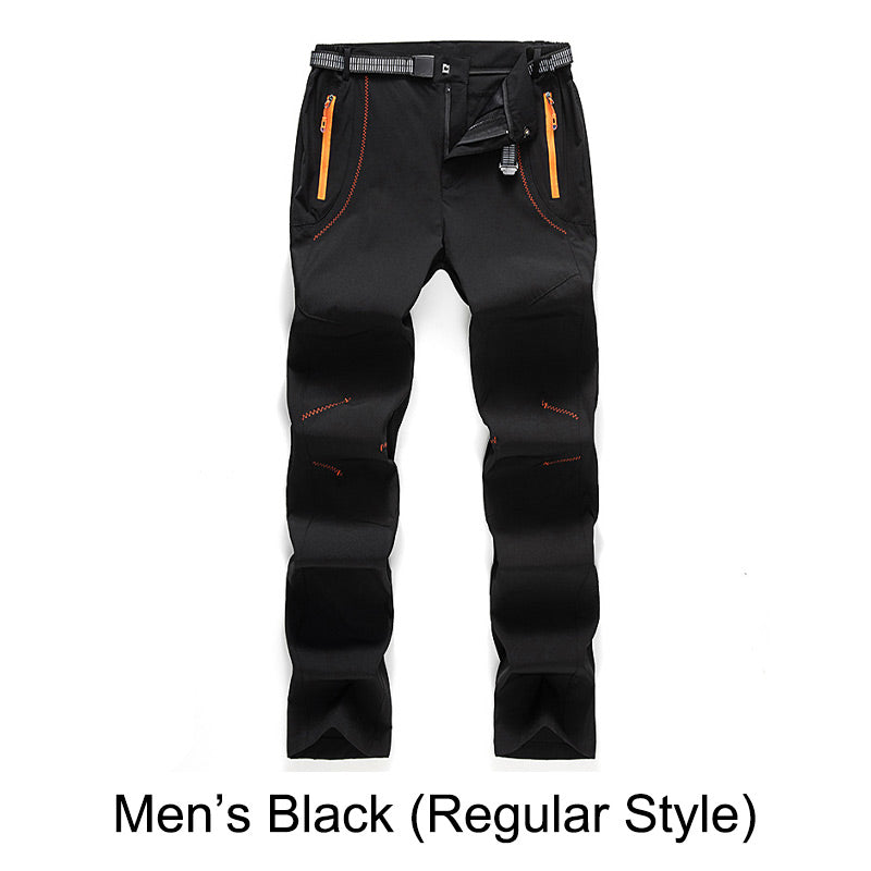 🍂Windproof Waterproof Warm Elastic Waist Hiking Pants🔥Waterproof and insulated