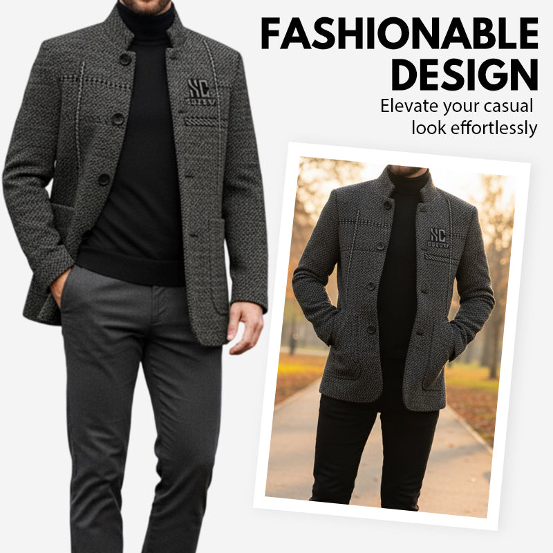 🧥 50% OFF NOW! 🔥 Men's 3D Fit Winter Coat - Thickened & Windproof, Ideal for Cold Weather Outdoors ❄️✨