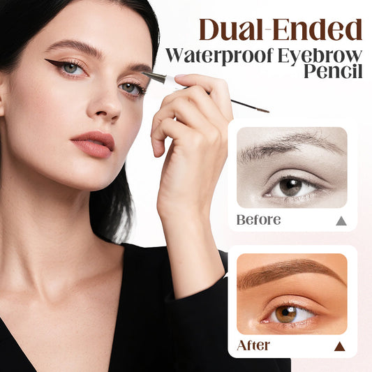 🎁Buy 1 Get 1 Free🔥Dual-Ended 2 Tip Waterproof Eyebrow Pencil & Brush