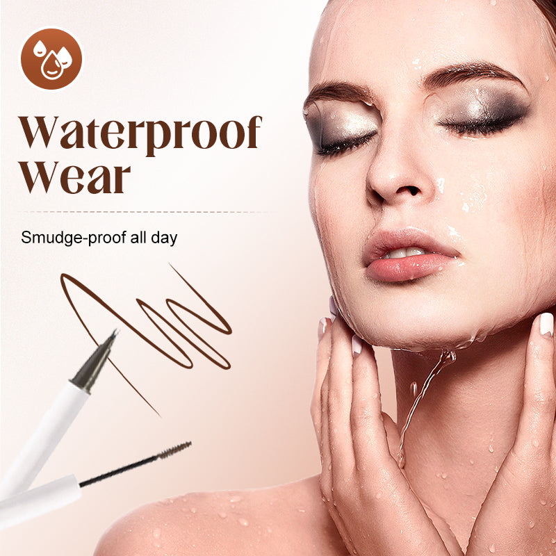 🎁Buy 1 Get 1 Free🔥Dual-Ended 2 Tip Waterproof Eyebrow Pencil & Brush