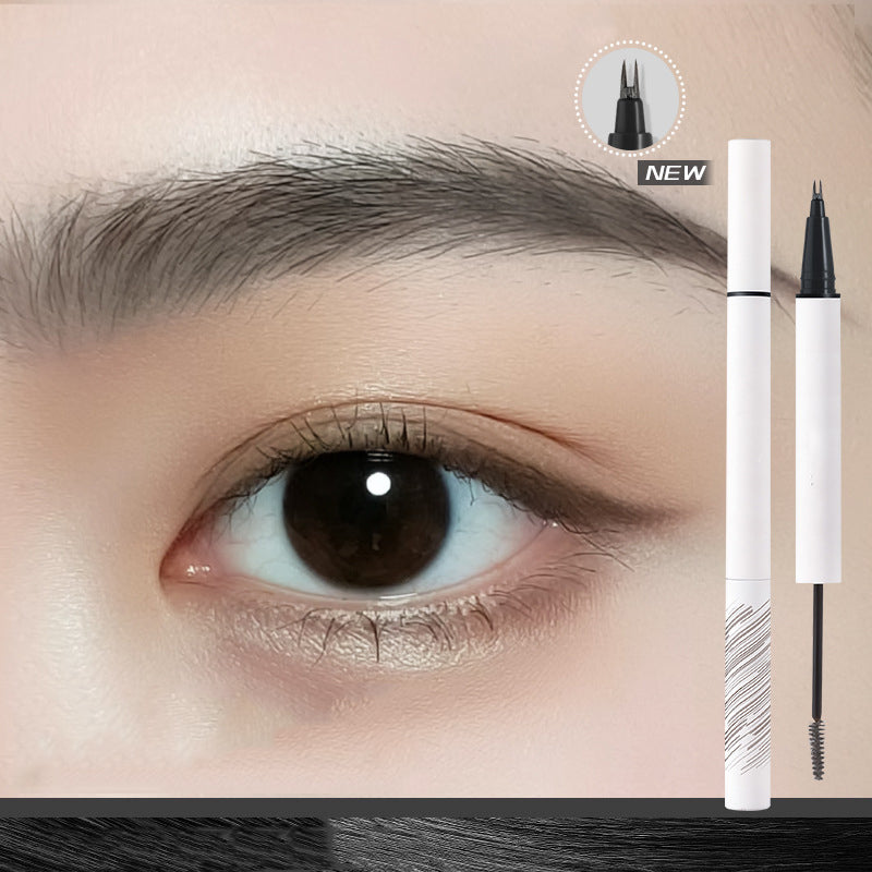 🎁Buy 1 Get 1 Free🔥Dual-Ended 2 Tip Waterproof Eyebrow Pencil & Brush