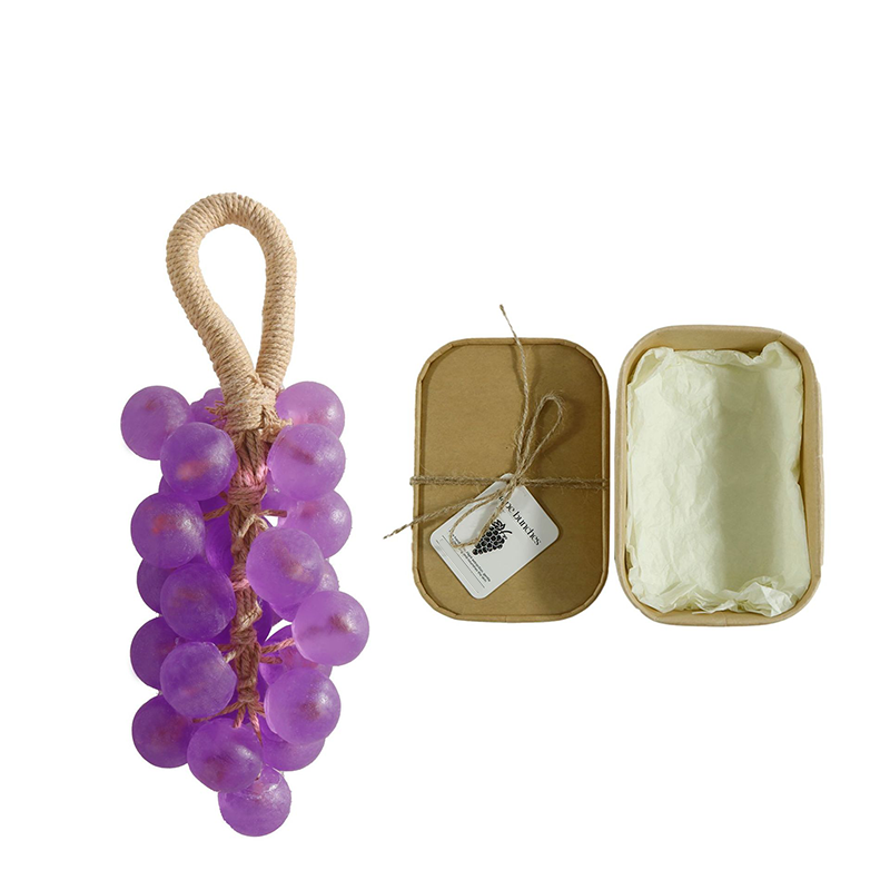 ⏳Limited-time 50% off⏰Artisan Strawberry/Grape Cluster Soap🍓🍇🧼