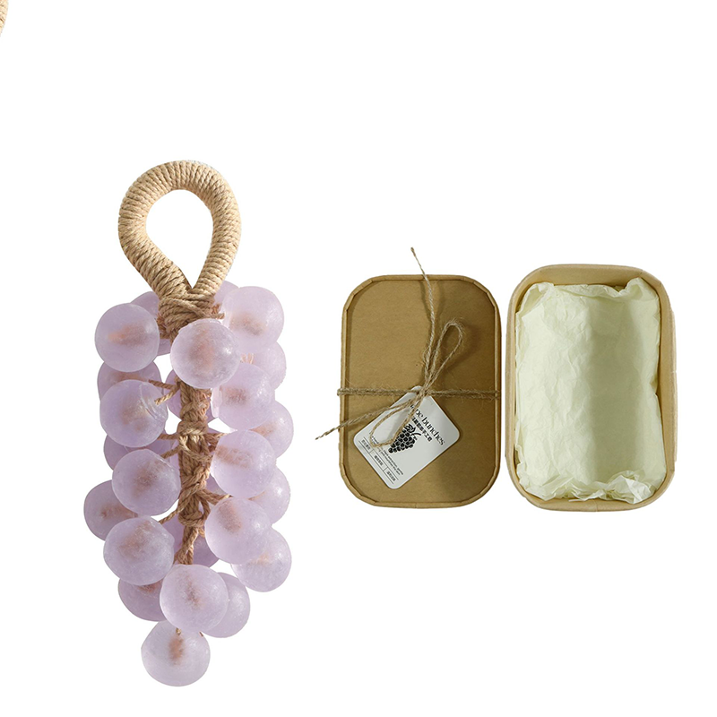 ⏳Limited-time 50% off⏰Artisan Strawberry/Grape Cluster Soap🍓🍇🧼