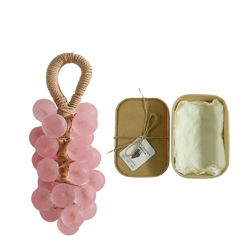 ⏳Limited-time 50% off⏰Artisan Strawberry/Grape Cluster Soap🍓🍇🧼