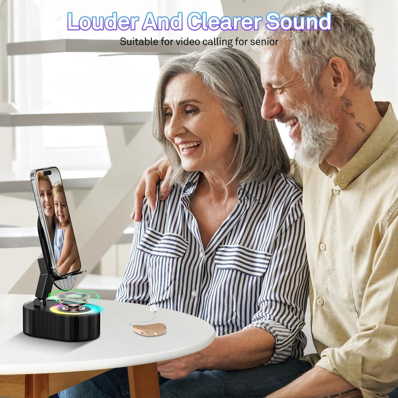 Boost Any Sound Instantly! No-Pairing Stand & Speaker