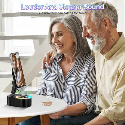 Boost Any Sound Instantly! No-Pairing Stand & Speaker