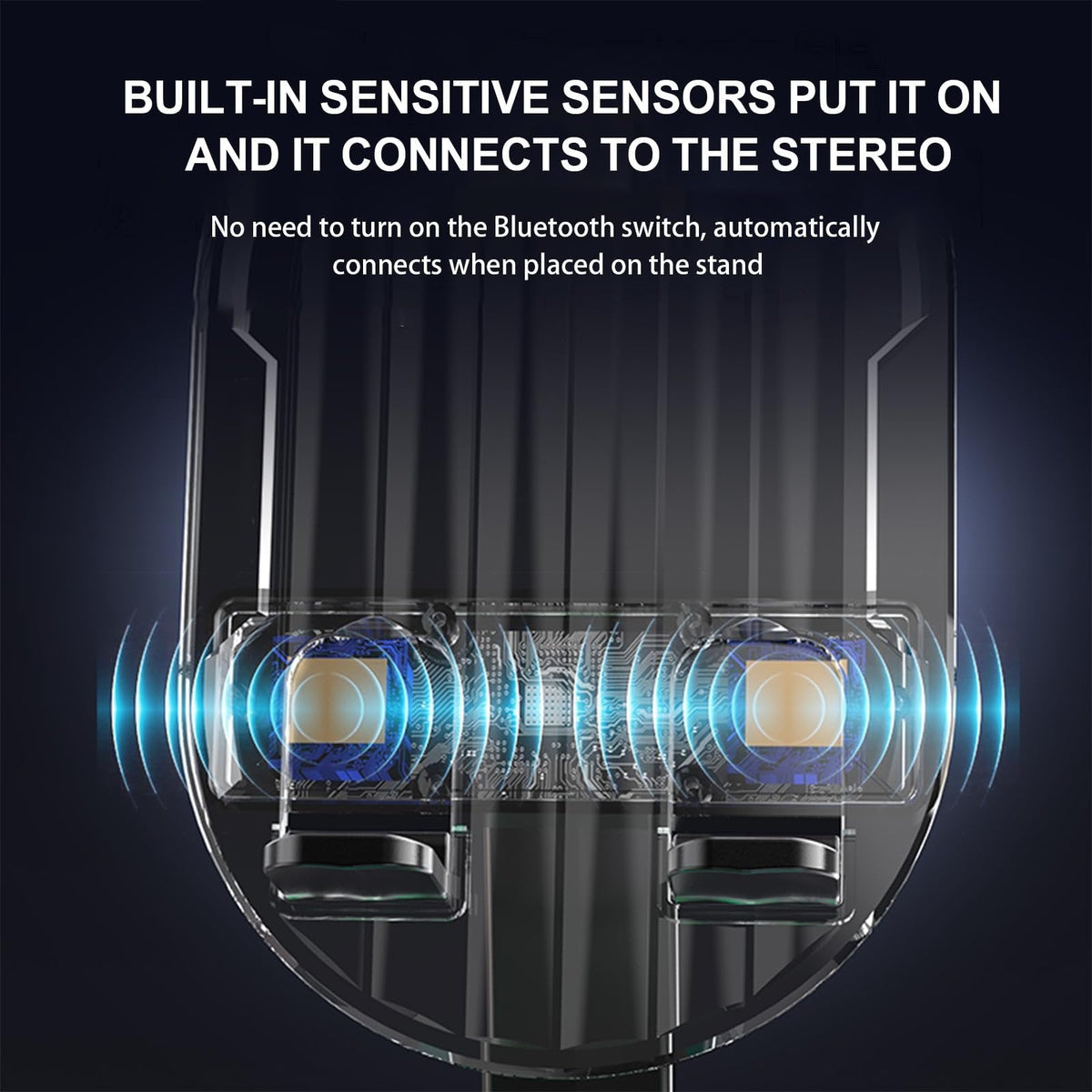 Boost Any Sound Instantly! No-Pairing Stand & Speaker