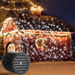Project Holiday Cheer Instantly! 16-Pattern Christmas Projector Light