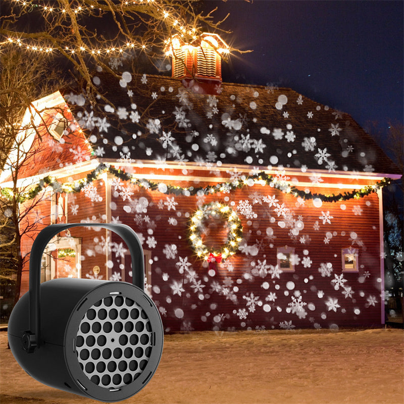Project Holiday Cheer Instantly! 16-Pattern Christmas Projector Light