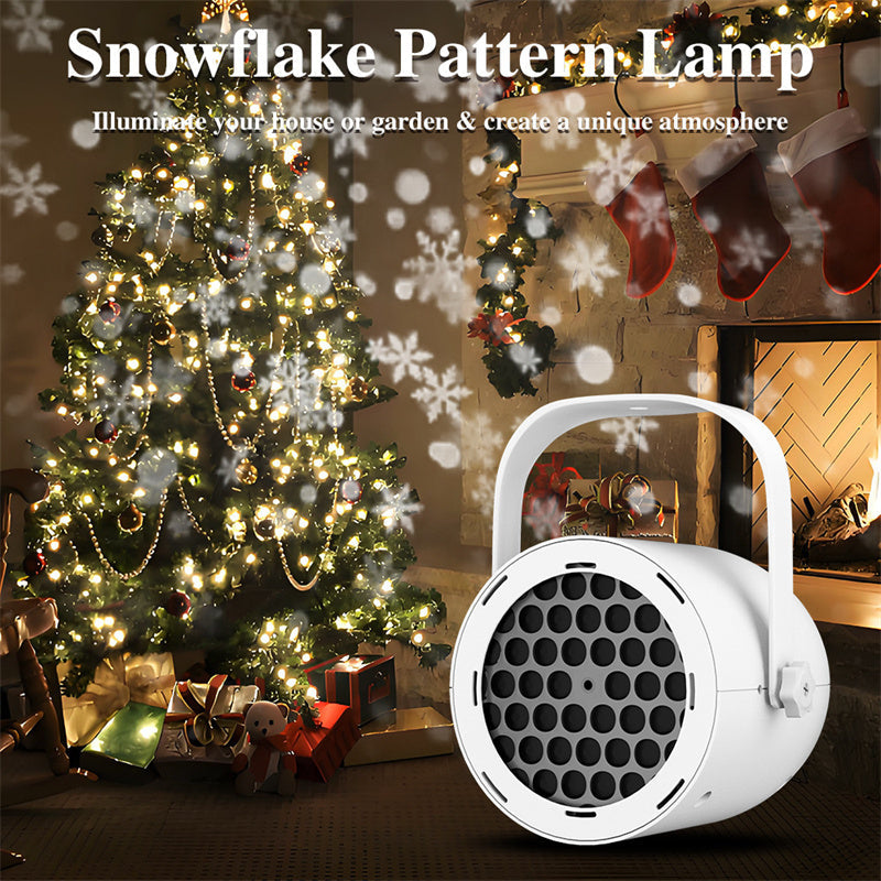 Project Holiday Cheer Instantly! 16-Pattern Christmas Projector Light
