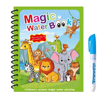 🎨 📚Montessori Water Drawing Book