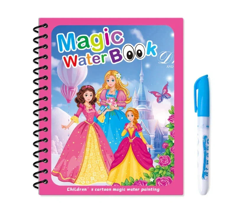 🎨 📚Montessori Water Drawing Book