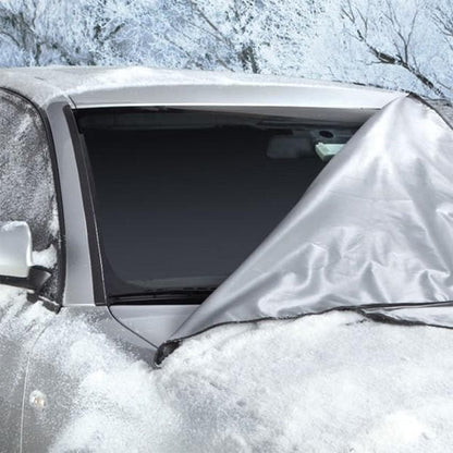 Clear Your Windshield Instantly! Magnetic Frost & Snow Cover