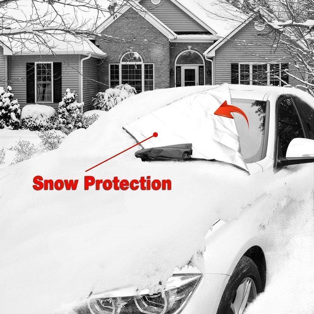 Clear Your Windshield Instantly! Magnetic Frost & Snow Cover