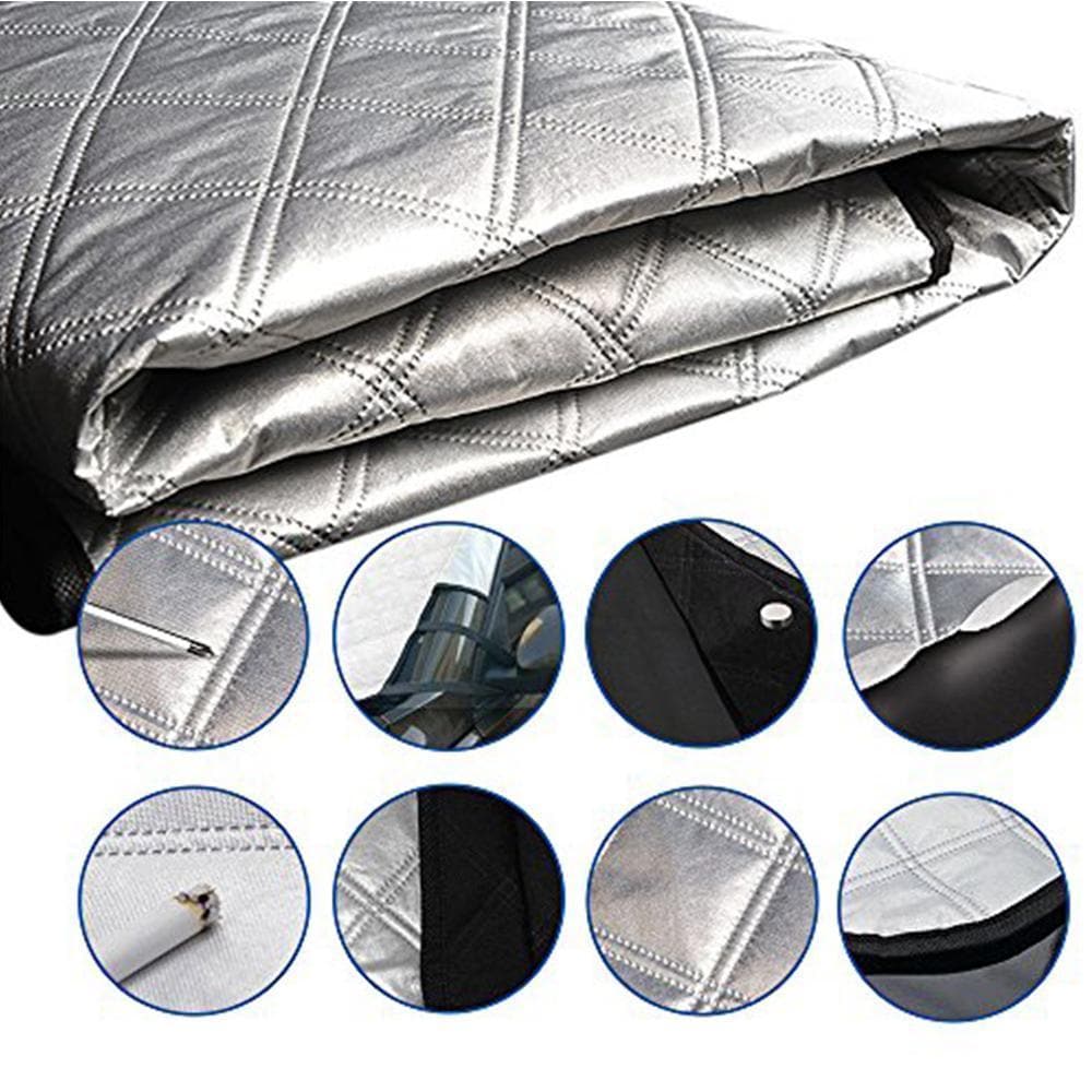 Clear Your Windshield Instantly! Magnetic Frost & Snow Cover