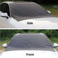 Clear Your Windshield Instantly! Magnetic Frost & Snow Cover