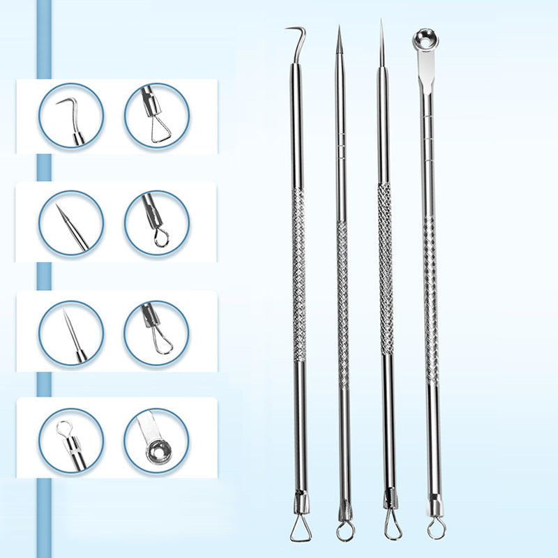 💓HOT SALE 57% OFF💥Stainless Steel Blackhead Removal Kit (with free alcohol pads)