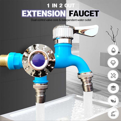 Upgrade Water Safety Instantly! Explosion-Proof Dual-Control Faucet