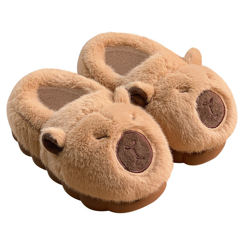 🔥Trending Now🔥|Warm Indoor Non-Slip Capybara Slippers