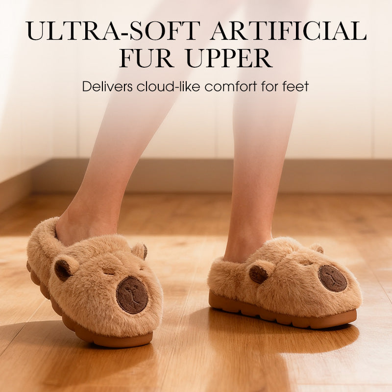 🔥Trending Now🔥|Warm Indoor Non-Slip Capybara Slippers