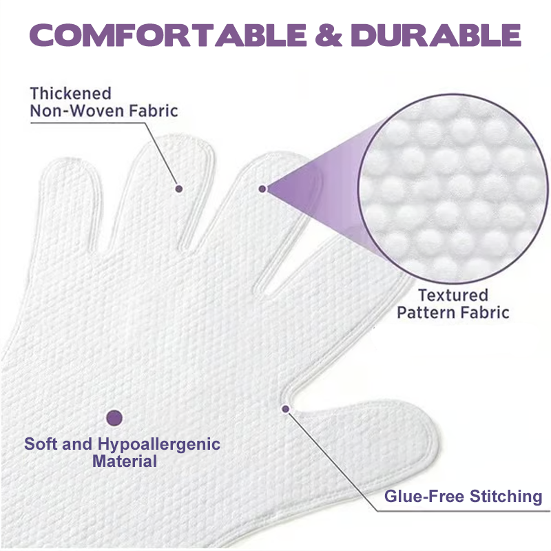🐾 BUY MORE GET MORE! 🧤 RINSE-FREE PET GLOVES - Deep Cleans & Deodorizes in One Step, Soft Silicone Tips for Massage, Safe for Cats and Dogs 🐶🐱✨