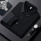 ❄️Comfort & Confidence |Men's Lapel Faux Two-Piece Knitted Shirt