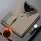 ❄️Comfort & Confidence |Men's Lapel Faux Two-Piece Knitted Shirt